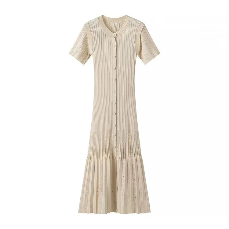 Cirelia Sommerkleid- Bare Beige