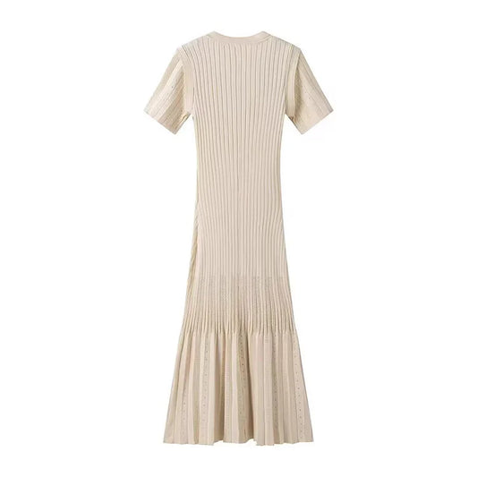 Cirelia Sommerkleid- Bare Beige