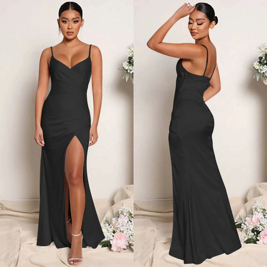 Cirelia- Open Leg Kleid