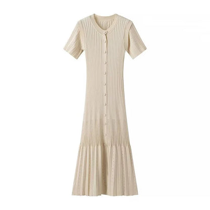 Cirelia Sommerkleid- Bare Beige