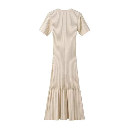 Cirelia Sommerkleid- Bare Beige